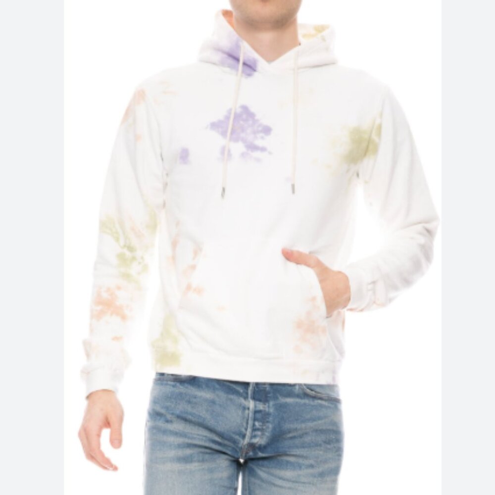 John Elliott Beach Hoodie in Balboa Ink Bloom Tie Dye Size 5/XXL